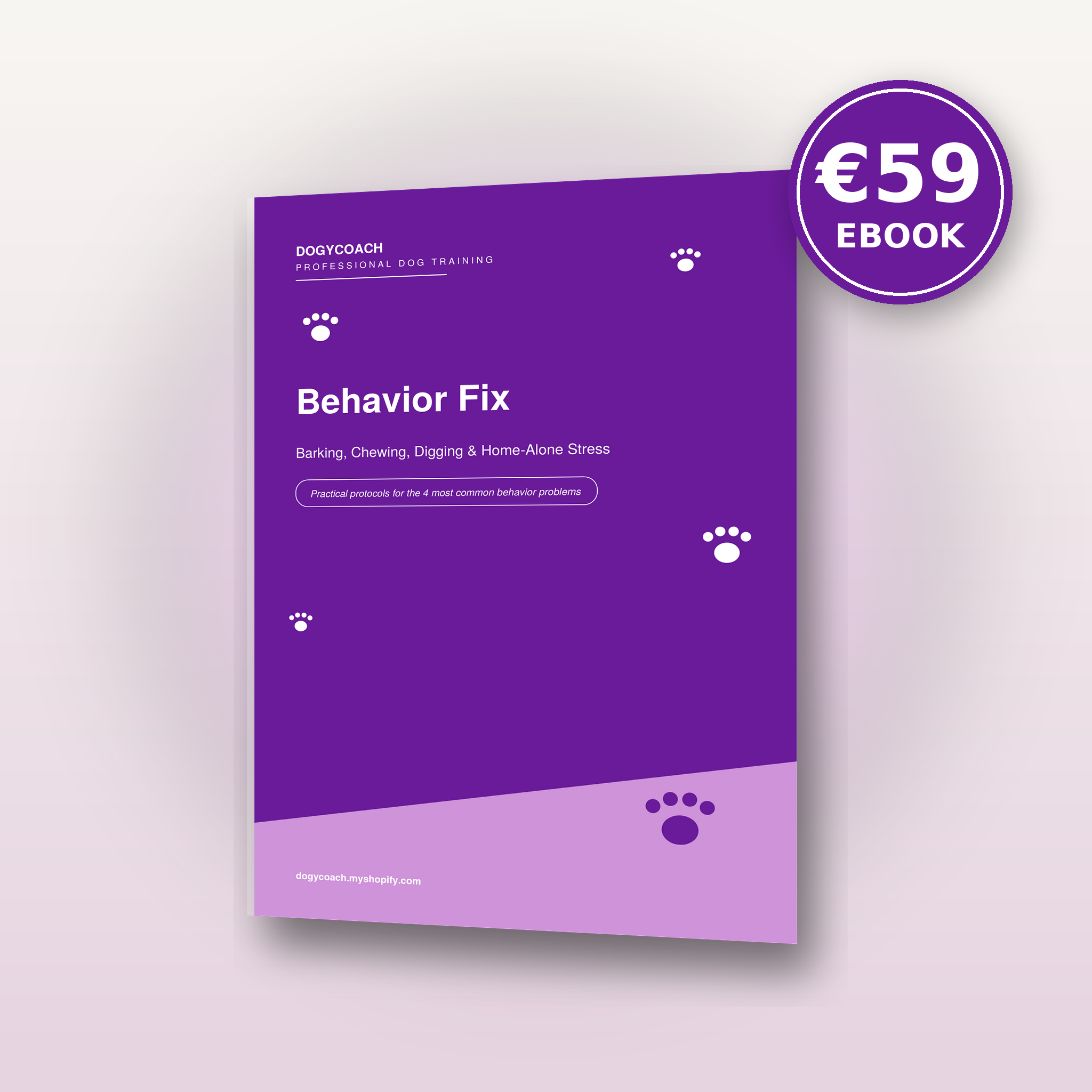 behavior fix barking chewing — Behavior Fix — Barking, Chewing, Digging & Home-Alone Stress (PDF Ebook)