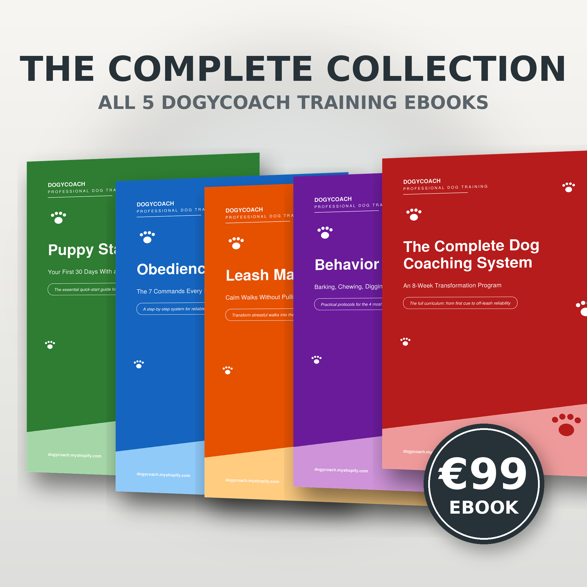 complete collection training ebooks — The Complete Collection — All 5 Training Ebooks (Bundle)